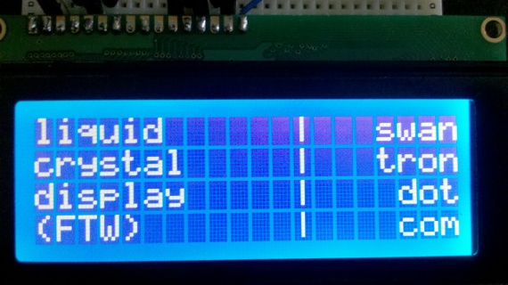 easy blue LCD arduino +1 easy