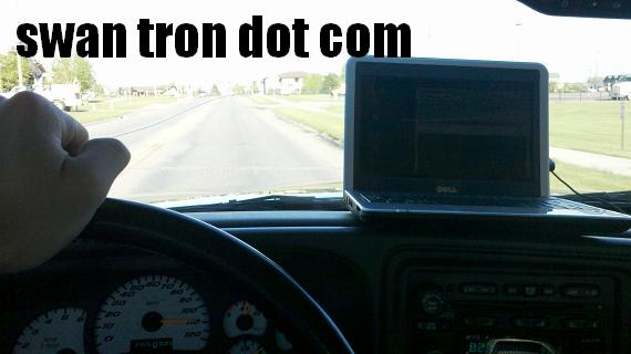 ubuntu linux netbook on my silverado dashboard