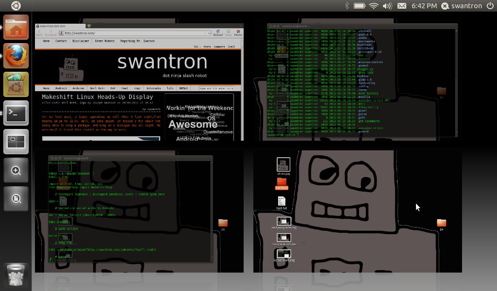 natty narwhal on a dell mini 9 netbook