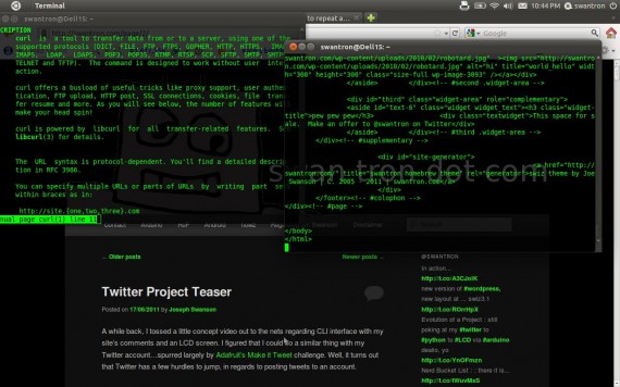 ubuntu terminal spoofing user agents