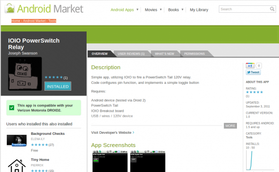 android market app
