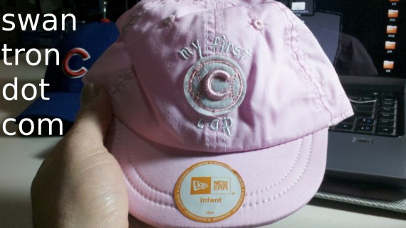 little pink cubs hat