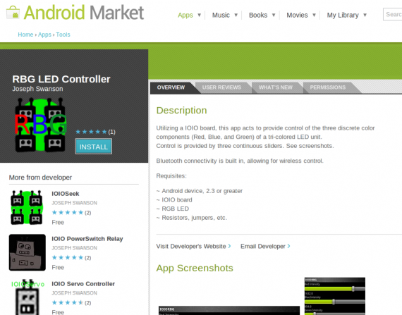 IOIO-Android-App market