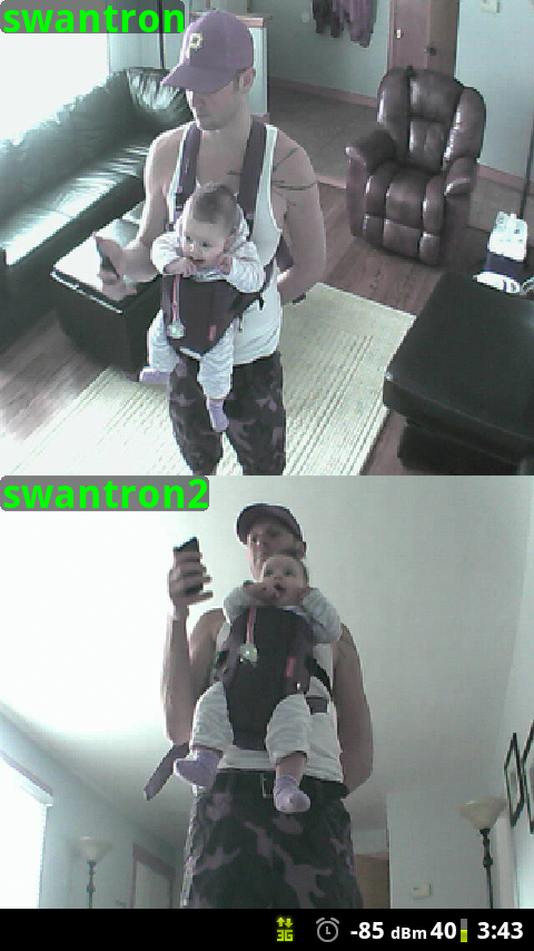 ip webcam control via android