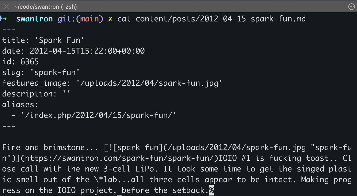 Alias example in frontmatter