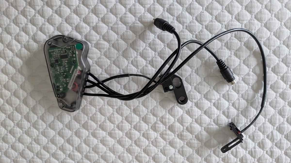 Peloton resistance sensor board and cable assembly